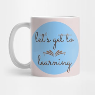 A+ student manifestation / lifelong learner knowledge is power Mug